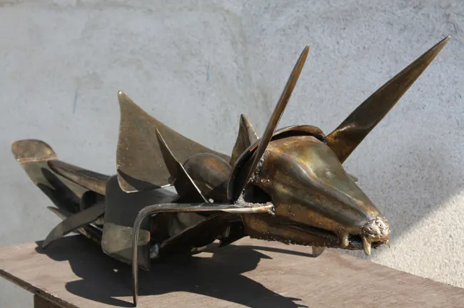 Créature de l'Apocalypse, sculpture de Serge Homs