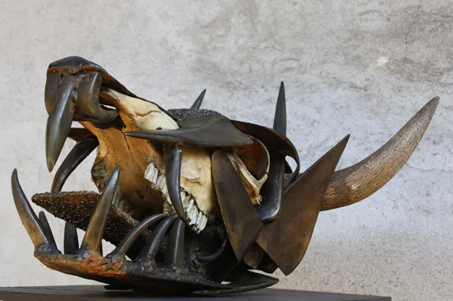 Créature de l'Apocalypse, sculpture de Serge Homs